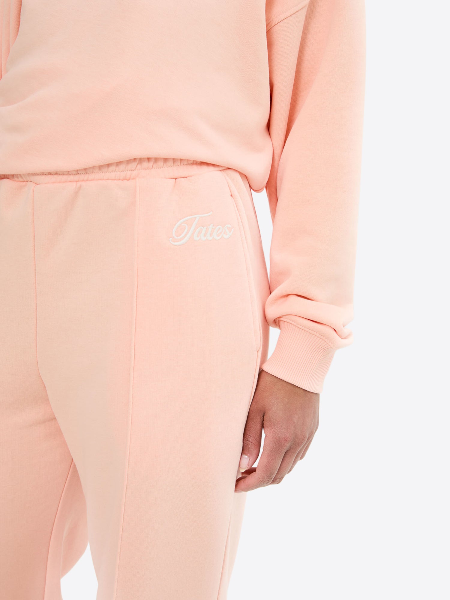 Light Jogginghose mit Biese – Peach