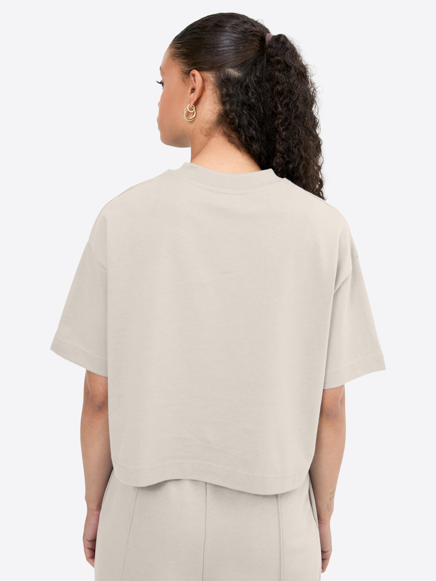 Crop Shirt – Beige