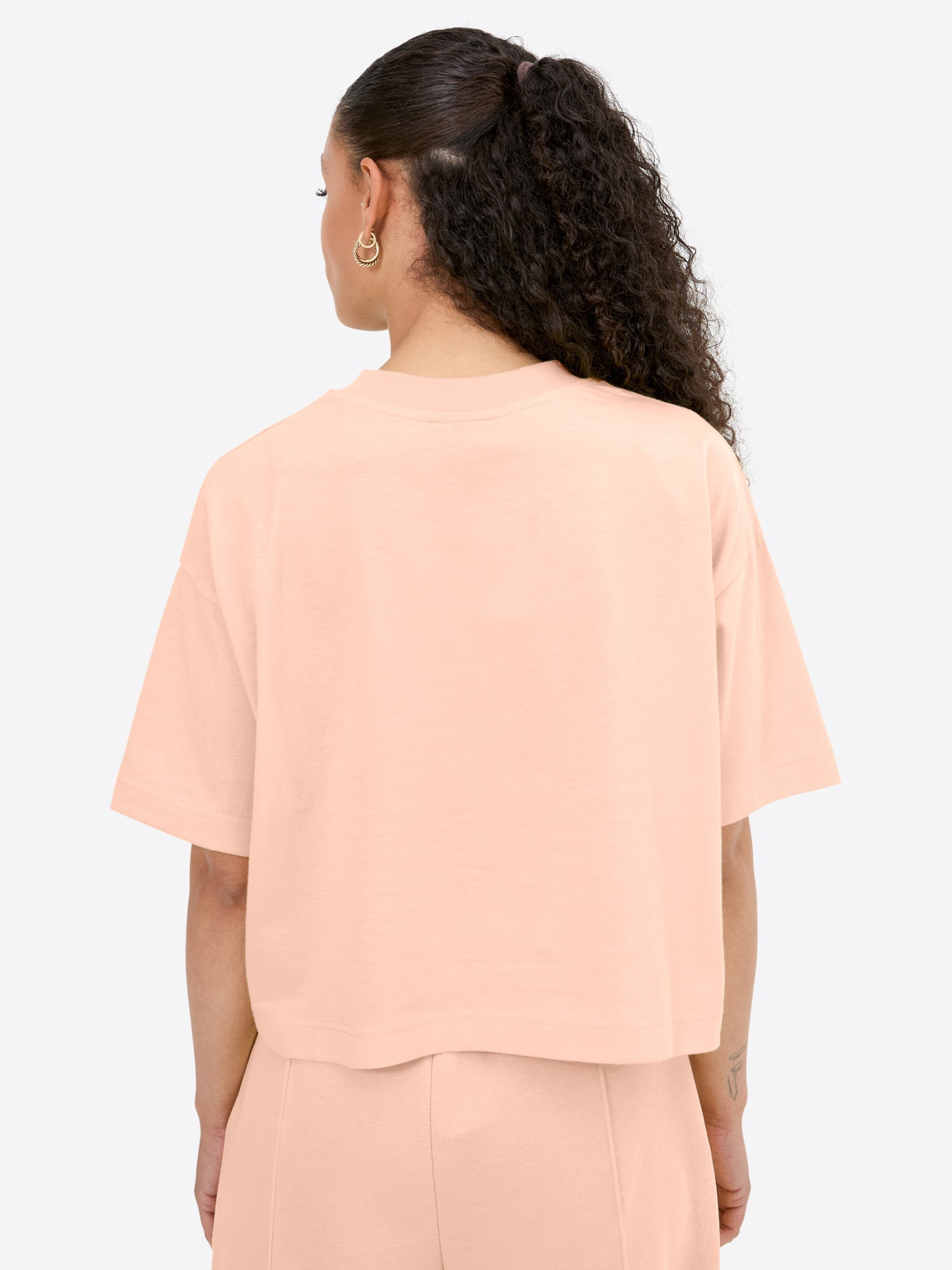 Crop Shirt – Peach