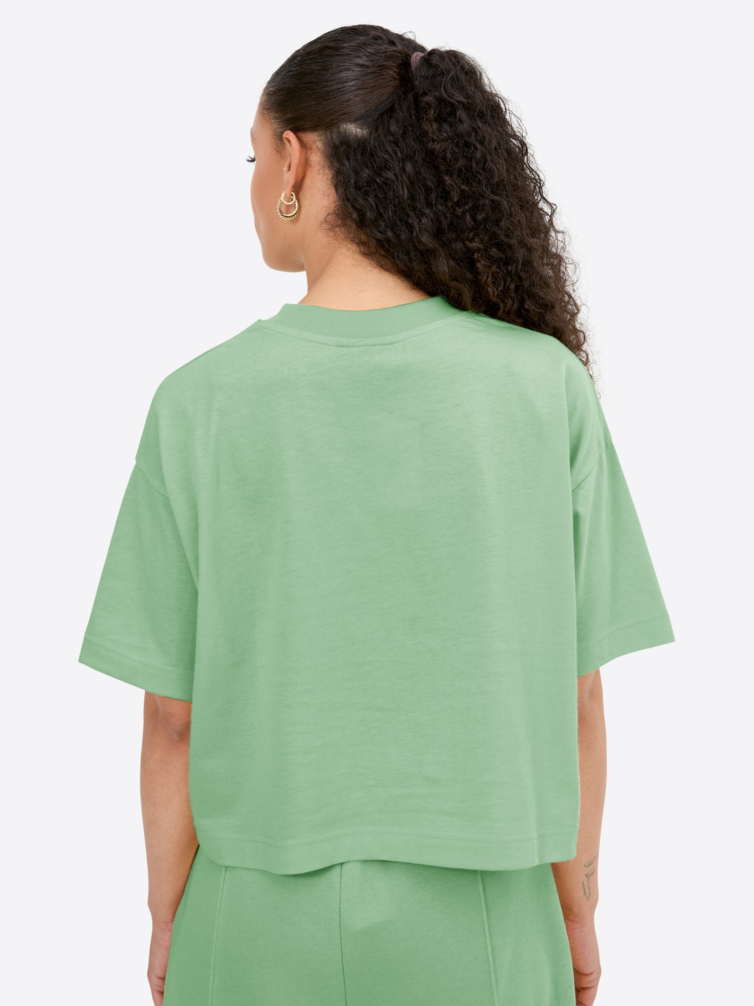 Crop Shirt – Matcha