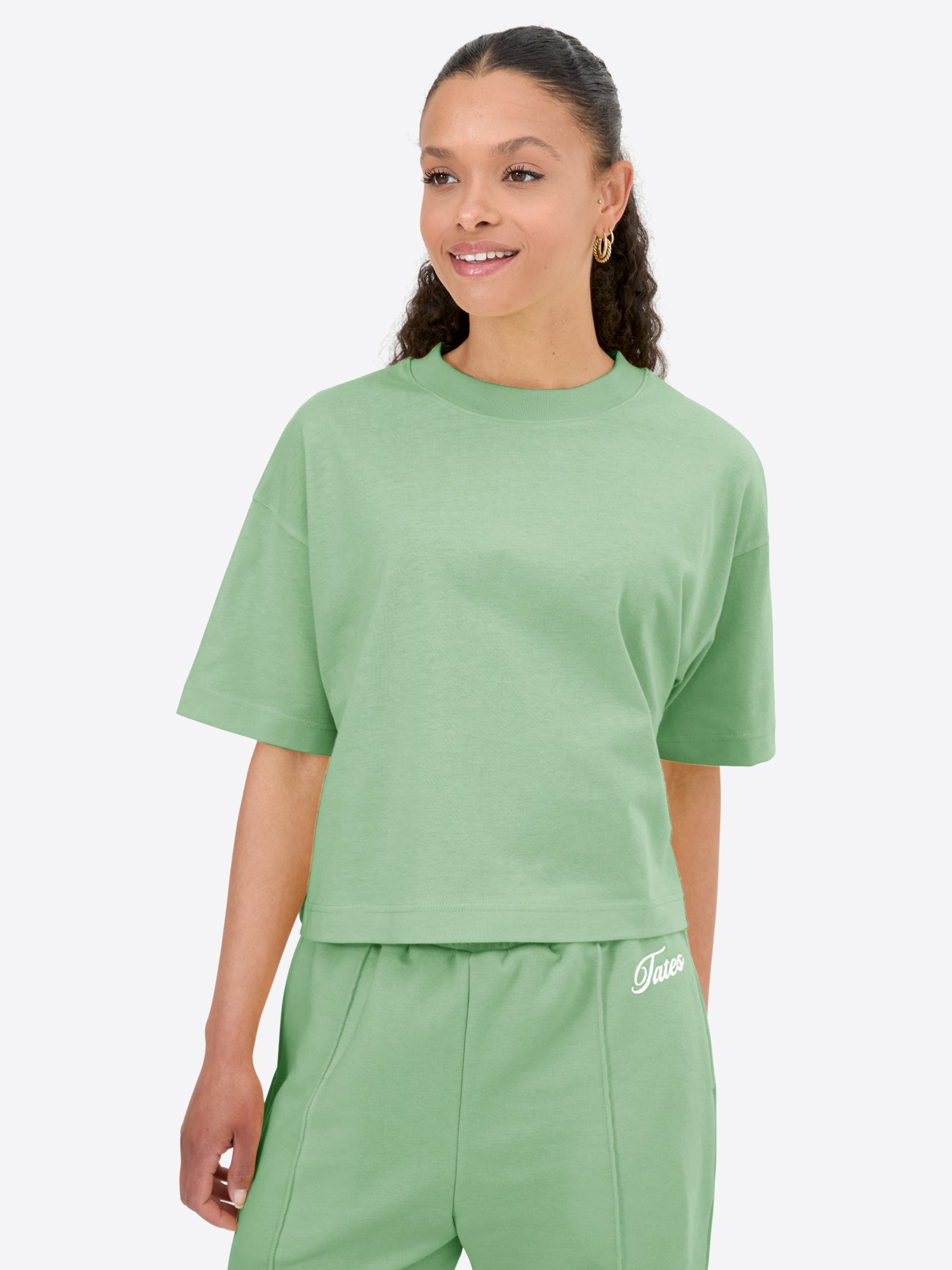 Crop Shirt – Matcha