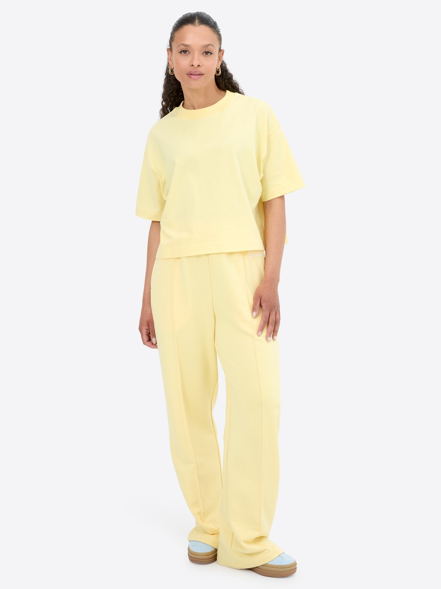 Crop Shirt – Butter Yellow