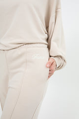 Light Jogginghose mit Biese