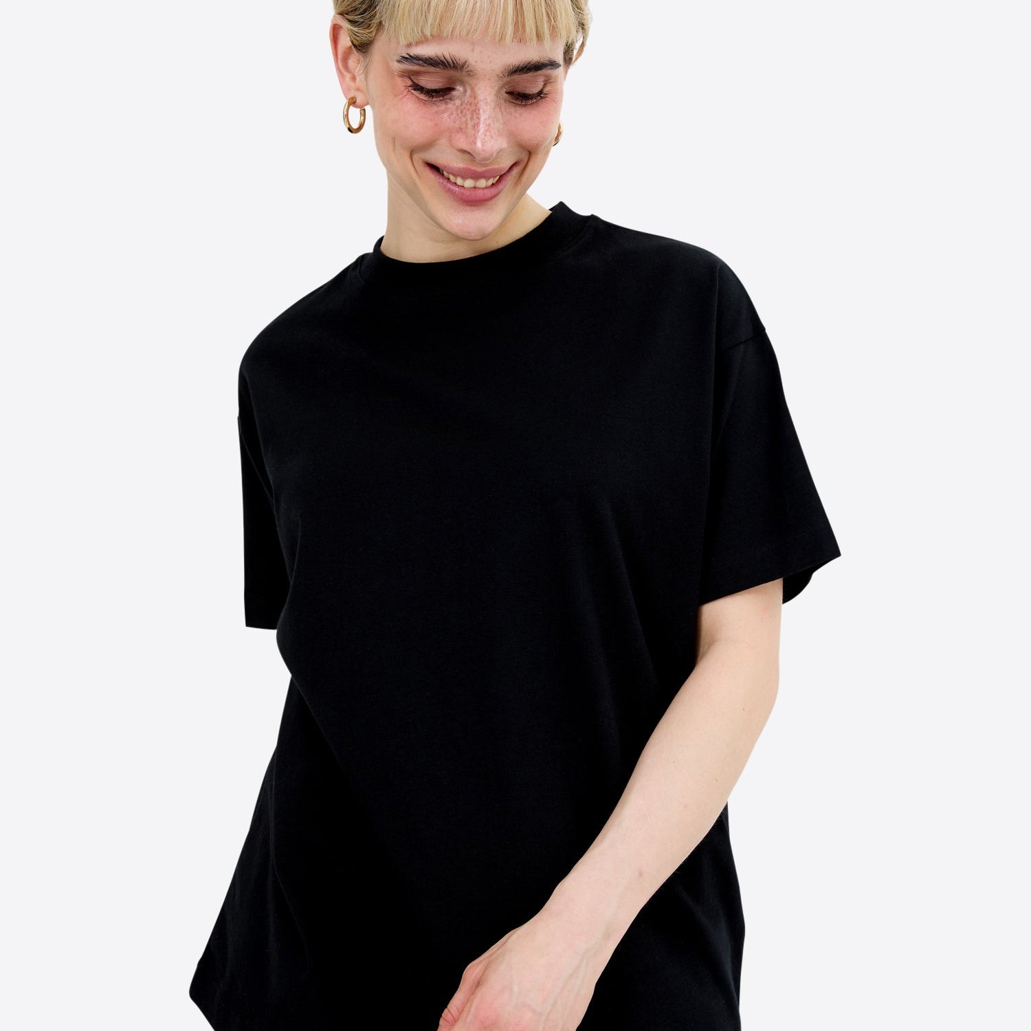 Soft Touch T-Shirt 2.0 – Schwarz