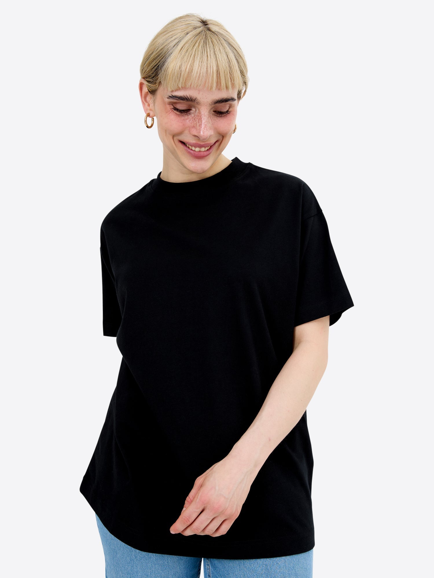 Soft Touch T-Shirt 2.0 – Schwarz