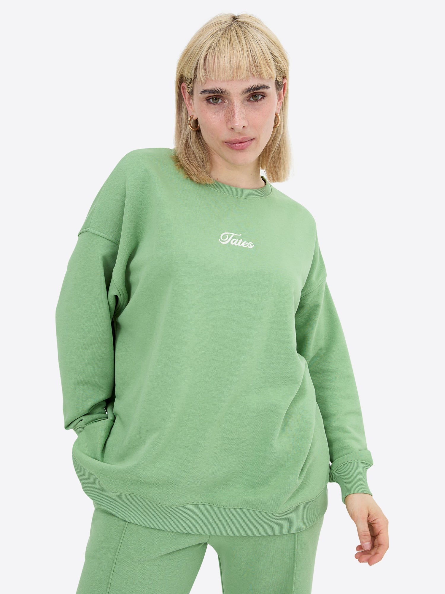 Original Light Wide Waistband Sweater – Matcha