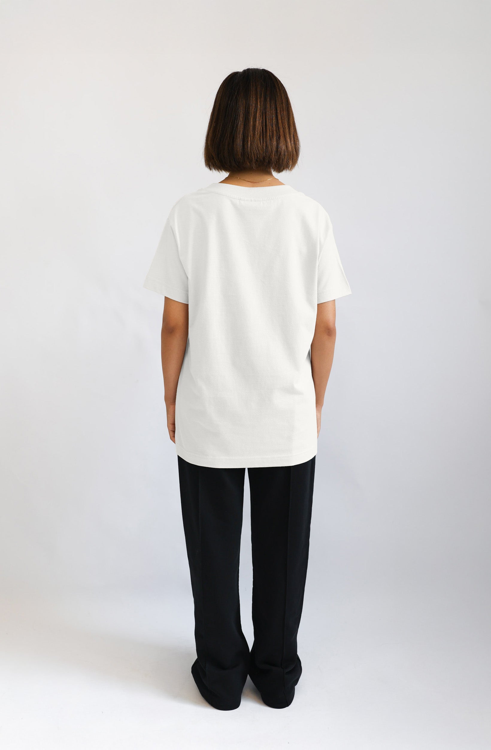 V-Neck T-Shirt – Off white