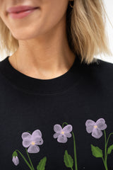 Soft Touch T-Shirt (Oversized) "Birthflower Februar"