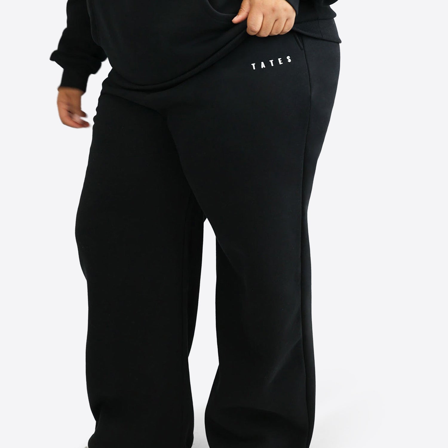 Verstellbare Jogginghose – Schwarz