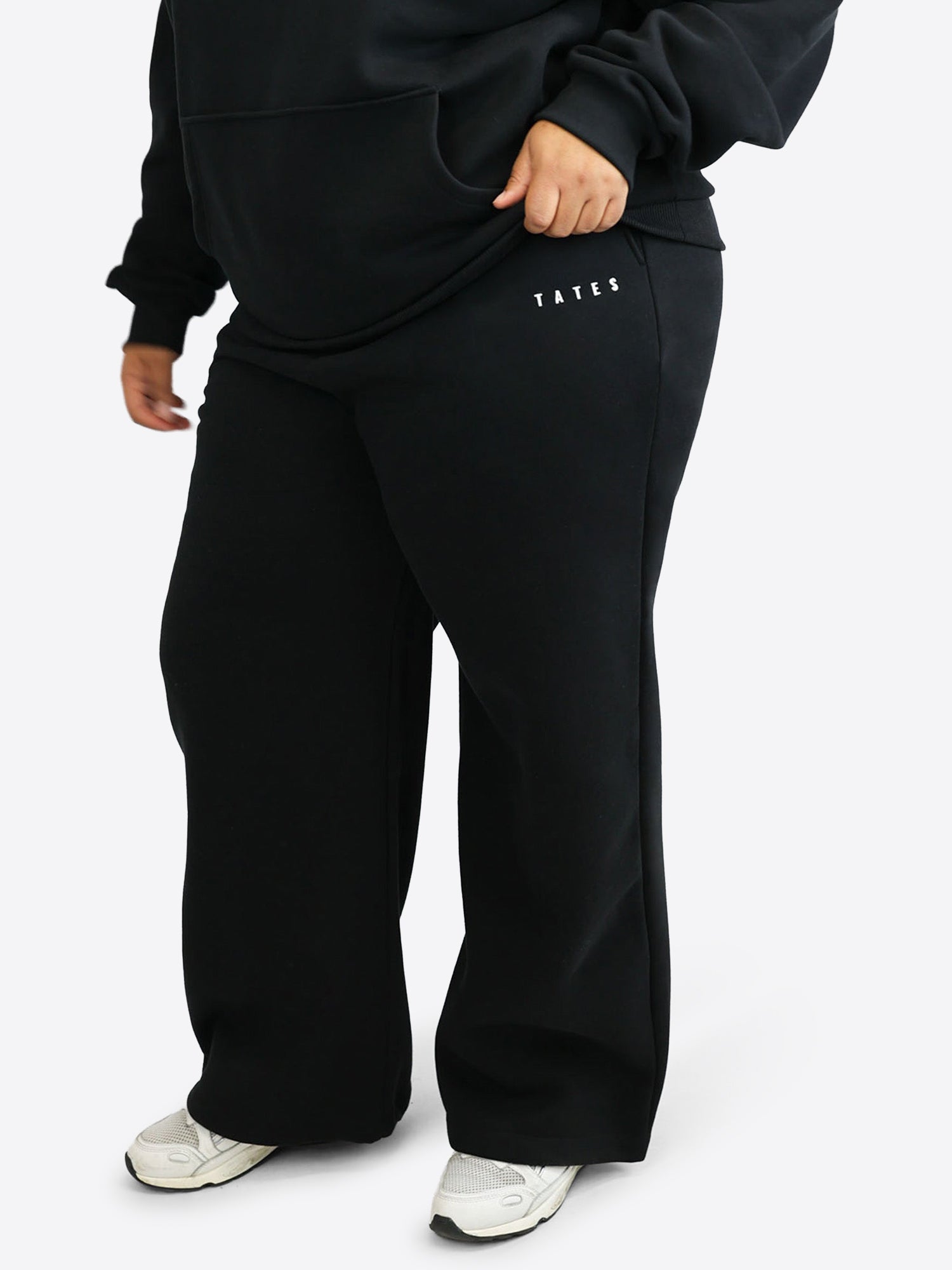 Verstellbare Jogginghose – Schwarz