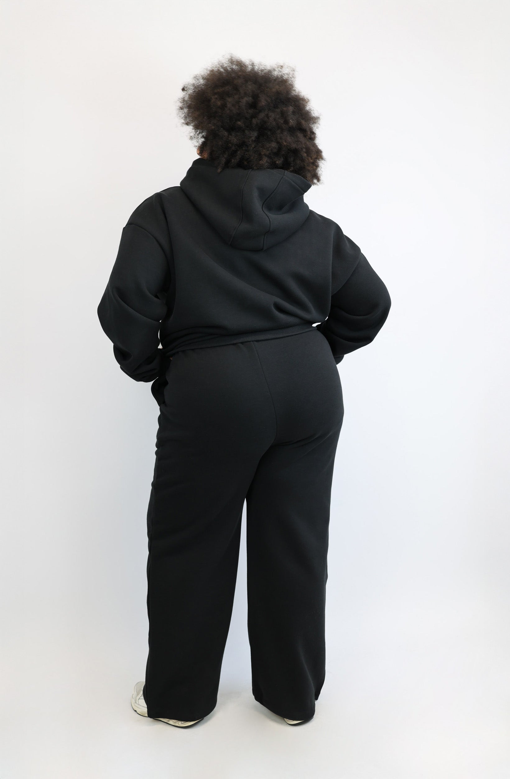 Verstellbare Jogginghose – Schwarz