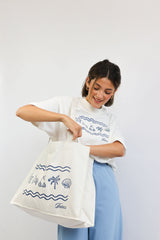 Shopping bag "Waves"