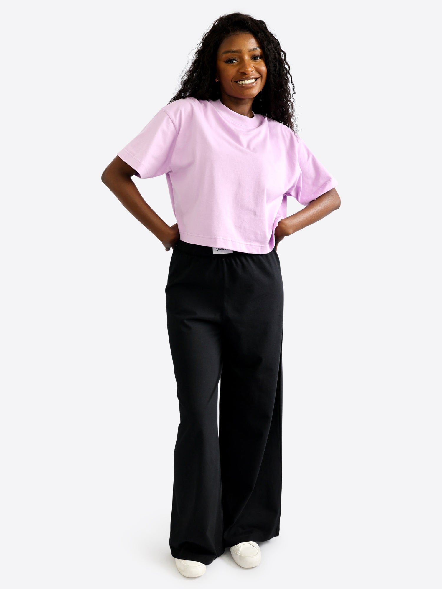 Crop Shirt – Lavender