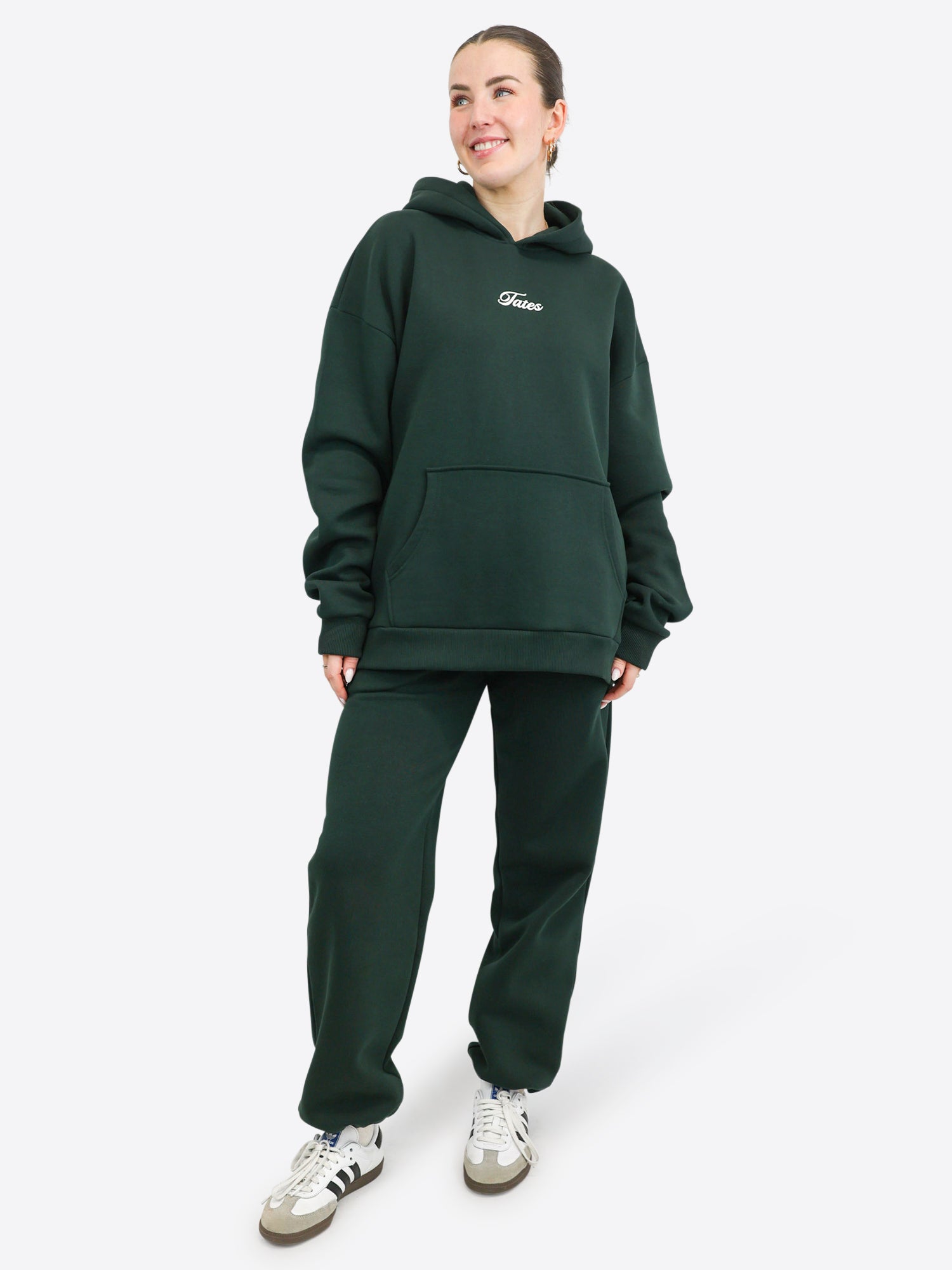 Original Wide Waistband Hoodie 2.0 – Pine Green