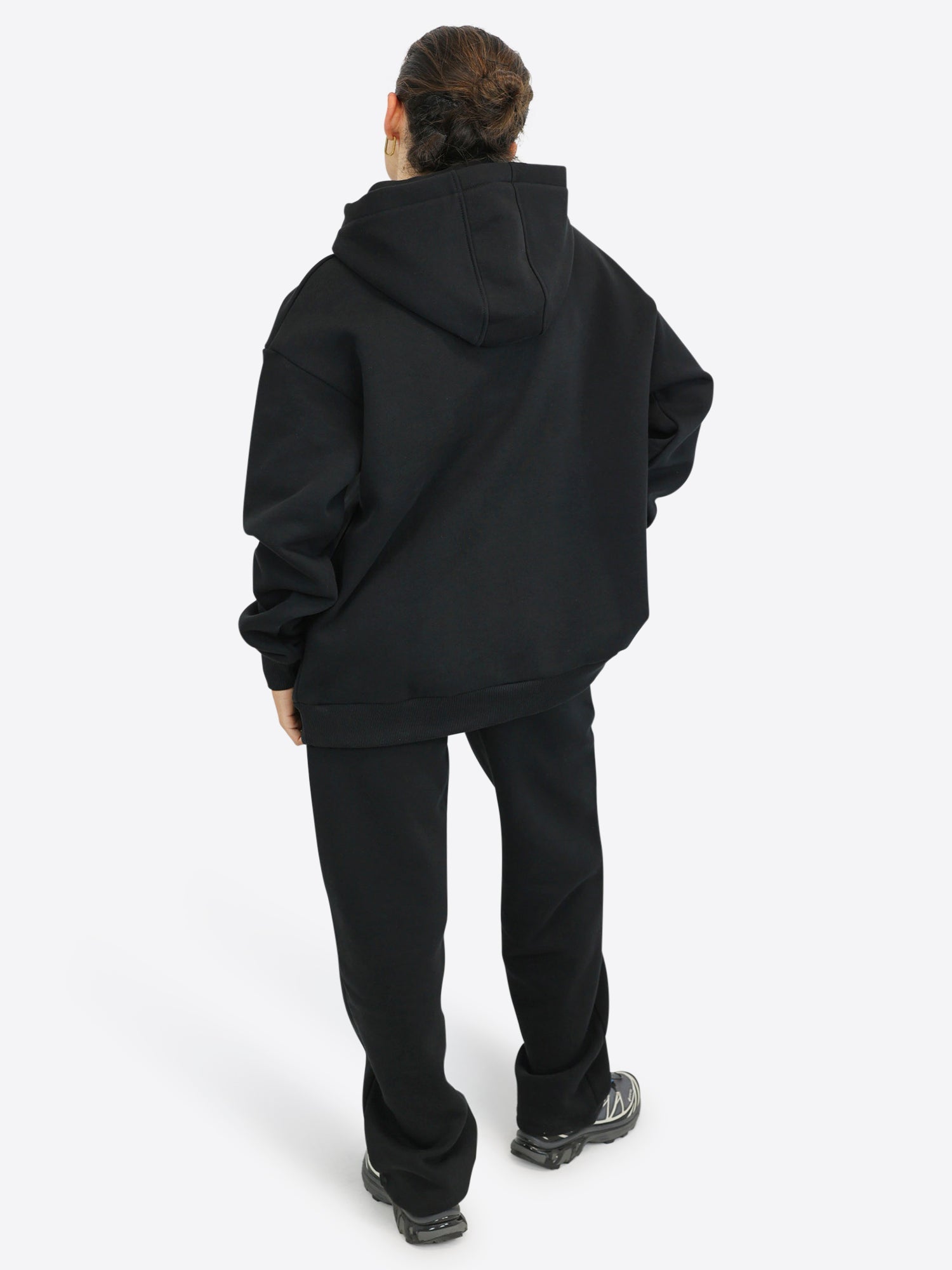 Original Wide Waistband Hoodie 2.0 – Schwarz