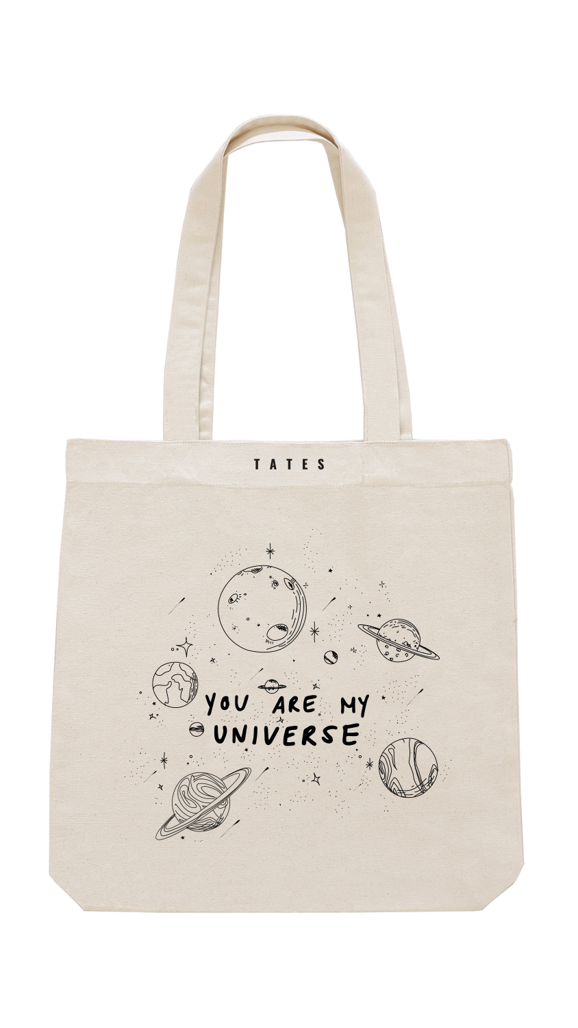 Tote bag "You are my universe"